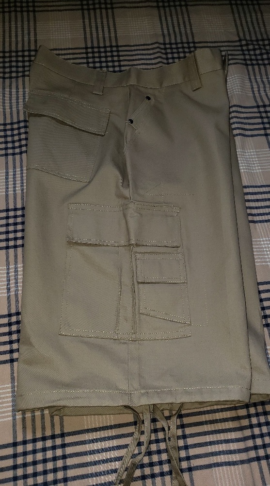 Khaki Cargo Shorts